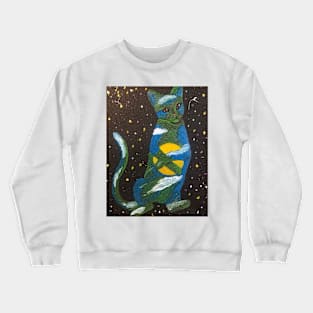 Interplanetary Cat Crewneck Sweatshirt